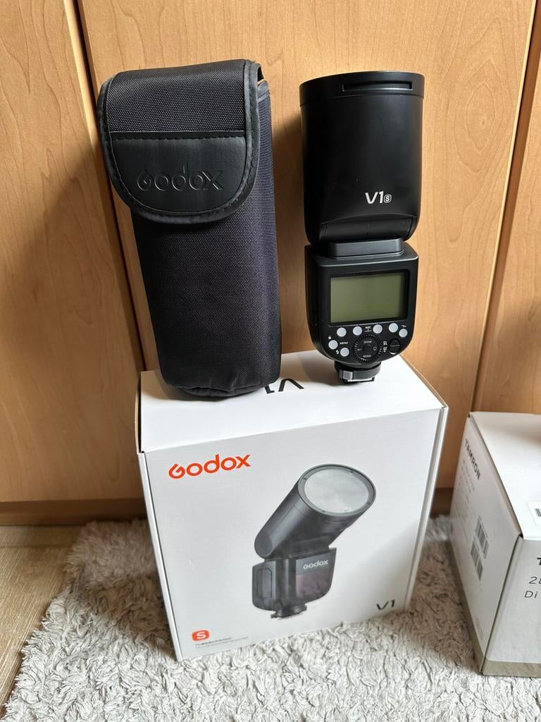 Godox V1 S NIEUW!, Ophalen of Verzenden, Zo goed als nieuw
