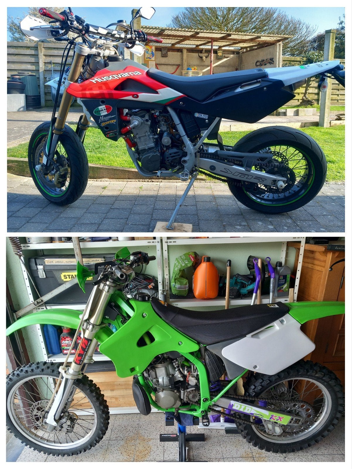 smr 510 en kx 250, Motoren, Particulier, Enduro