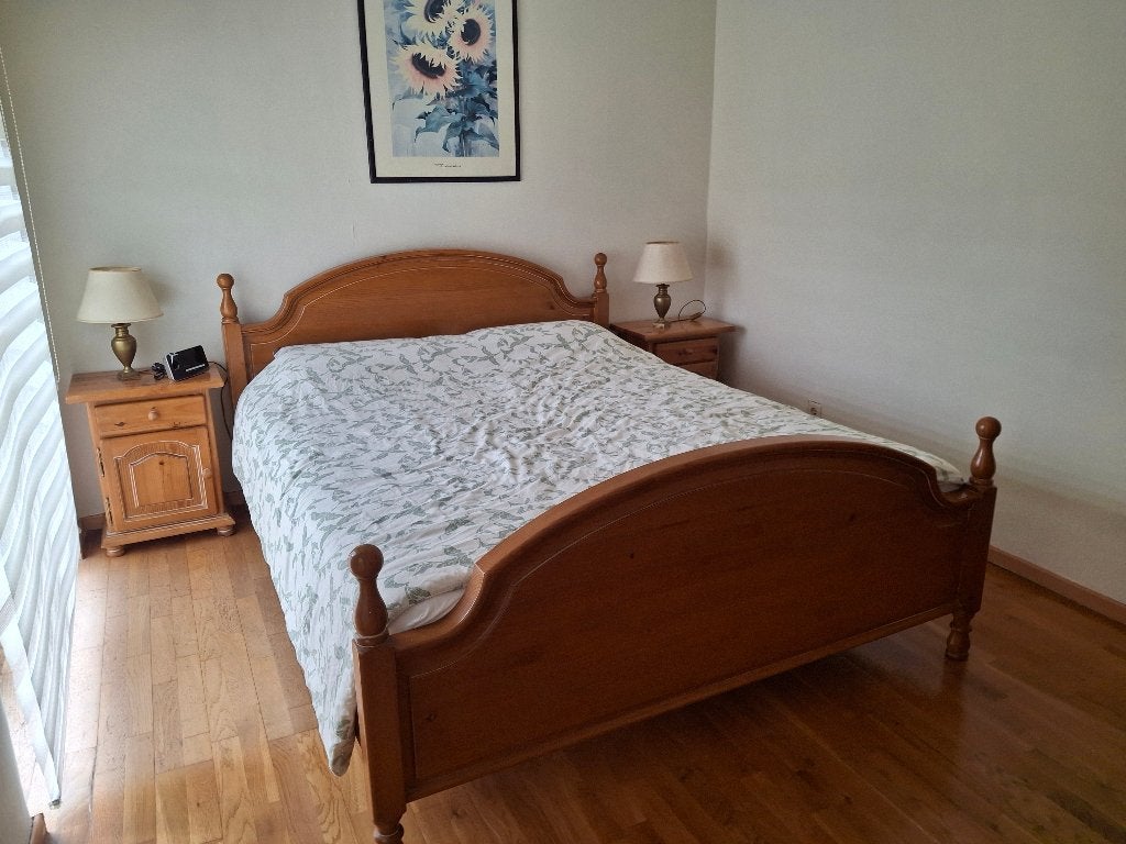 Volledige slaapkamer, Antiquités & Art, Antiquités | Meubles | Lits, Enlèvement