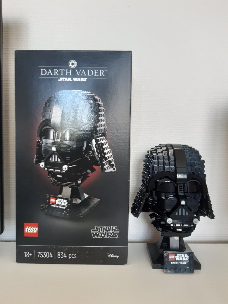Lego Star Wars 75304 - casque de Darth Vader, Enlèvement, Utilisé, Figurine