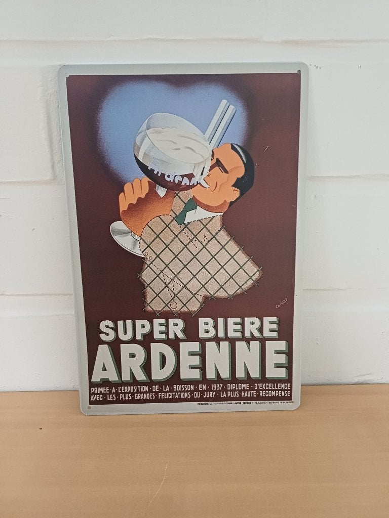 Reclame bieren mancave bistro bar tuin terras, Verzenden
