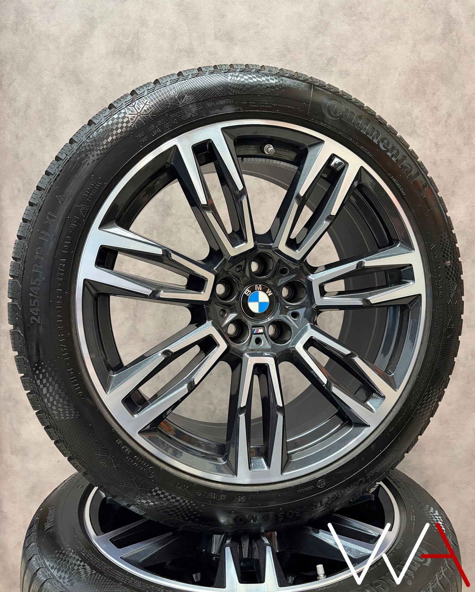❄️19'' BMW 5 serie I5 935M G60 G61 velgen winterbanden BTW, 19 inch, Gebruikt, -, -