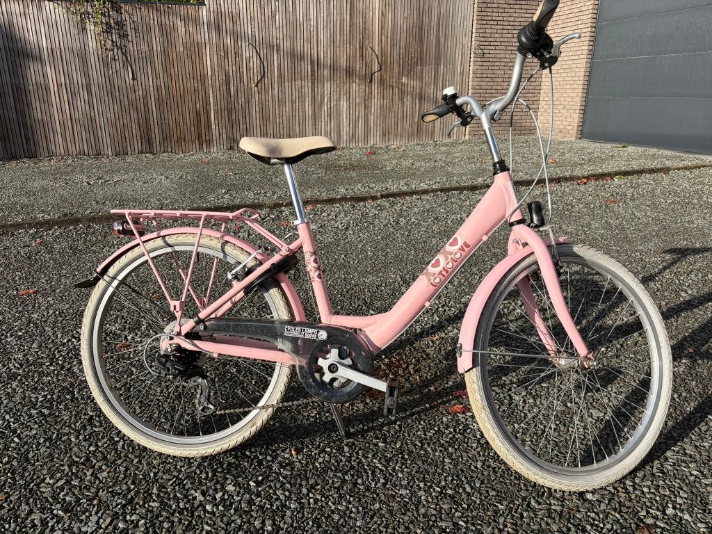 meisjesfiets 24inch roze, Vélos & Vélomoteurs, XOXO, Frein à main, Enlèvement, Utilisé