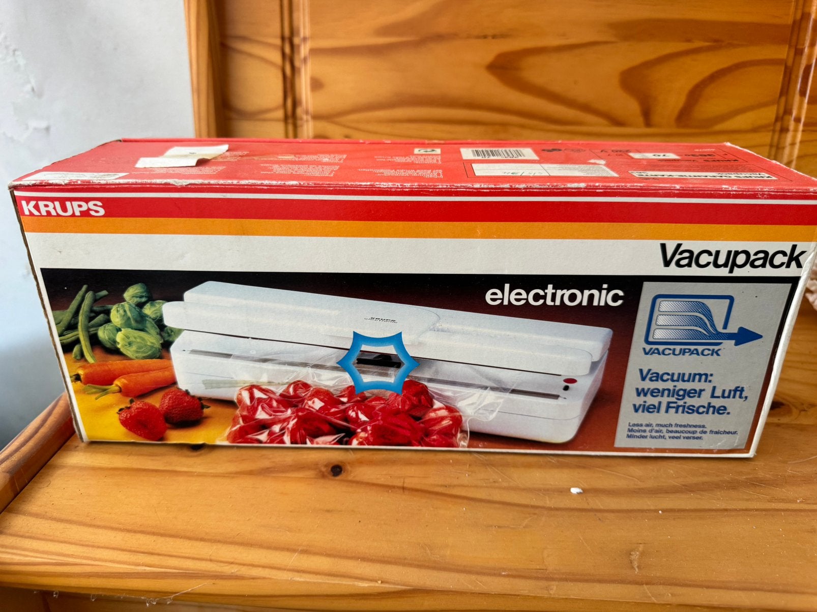 Vacuum Sealer, Ophalen, Kunststof, Wit, Overige merken