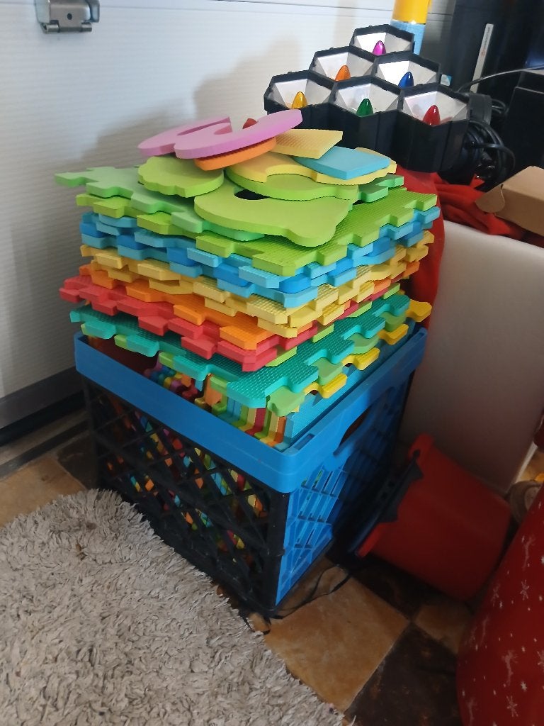 Speelmatten, Ophalen, Gebruikt