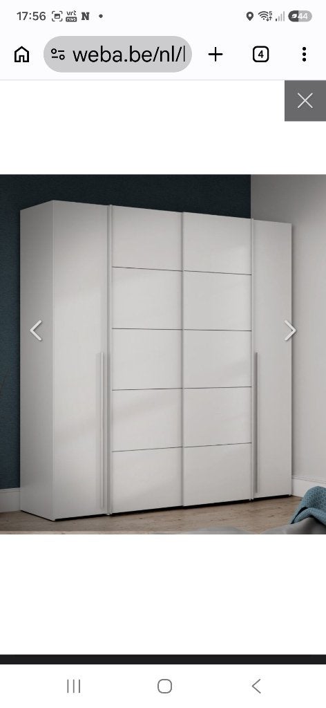 Armoire Narago NEW 2 m de large, Maison & Meubles, Neuf, 150 à 200 cm, Enlèvement, 200 cm ou plus