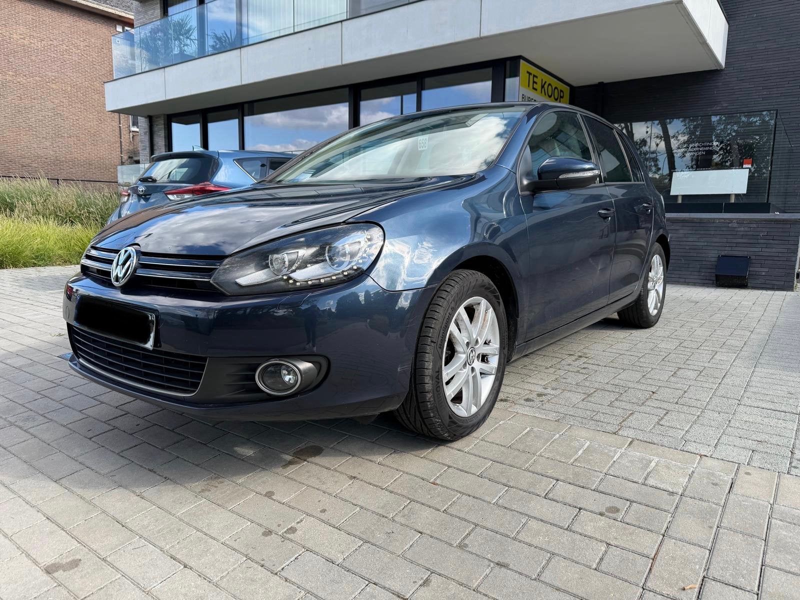 GOLF 6 1.4TSI 160cv HIGHLINE, Auto's, Euro 5, Beige, 4 cilinders, Blauw