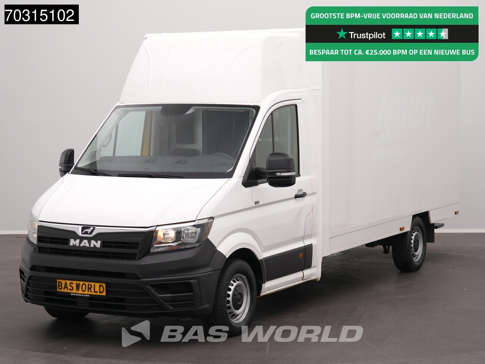 MAN TGE 3.100 Bakwagen Verkoopwagen Foodtruck Meubelbak Koff, Stof, Gebruikt, Euro 6, 4 cilinders
