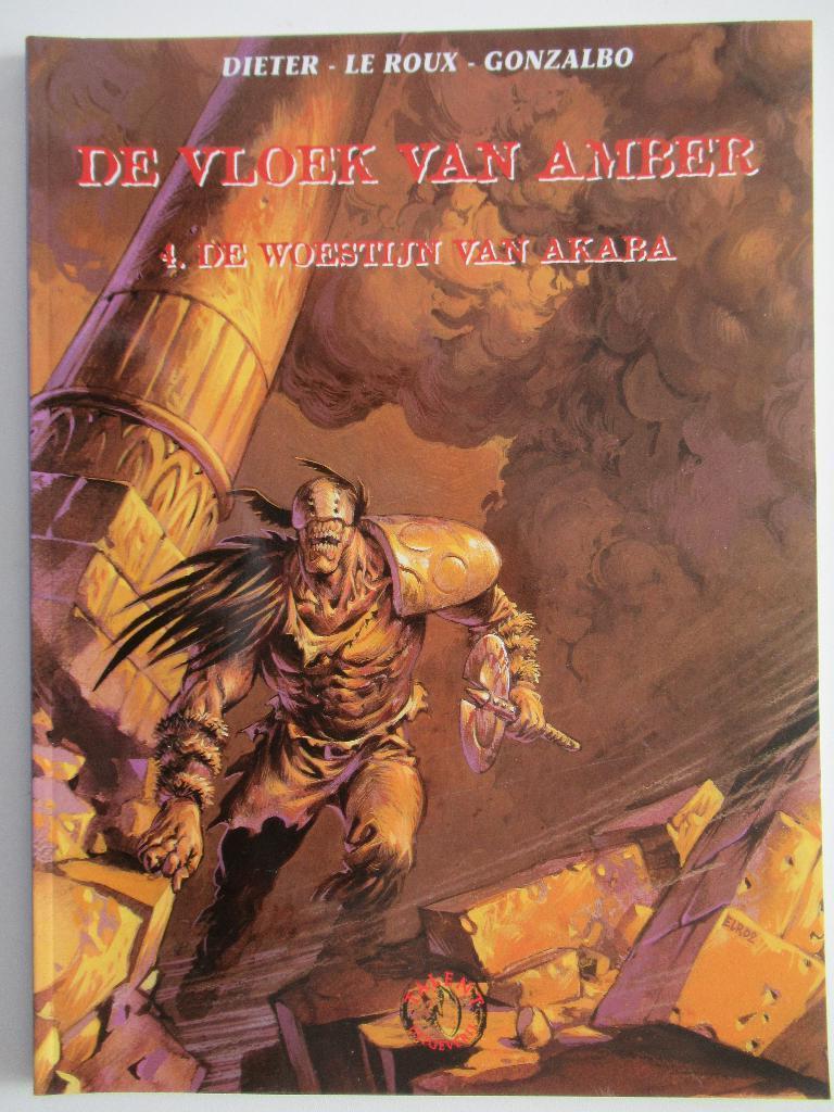 de vloek van amber..nr.4...de woestijn van akaba........1st, Ophalen of Verzenden, Zo goed als nieuw