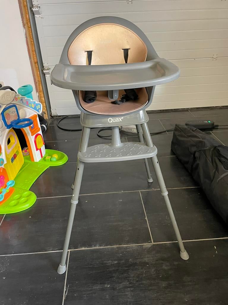 Eetstoel in hoogte verstelbaar, Kinderen en Baby's, Ophalen, Gebruikt, Gordel(s)