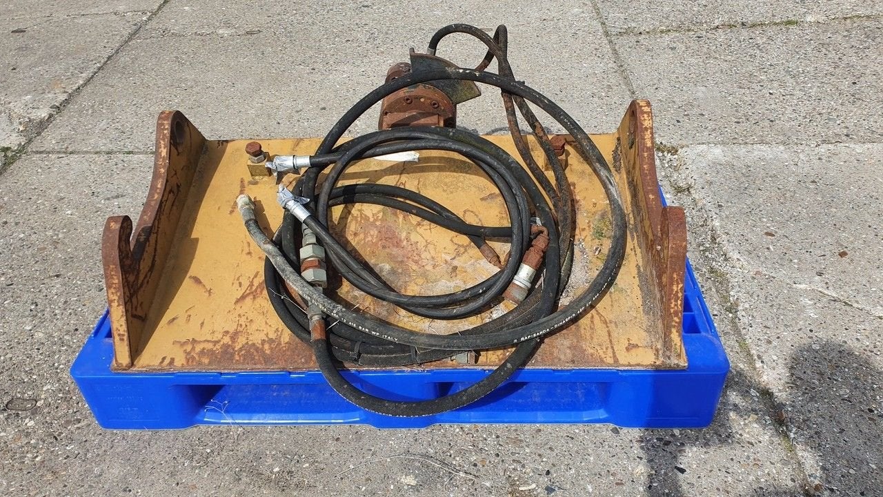 Diversen Kopplaat met hydr. rotator tbv wiellader