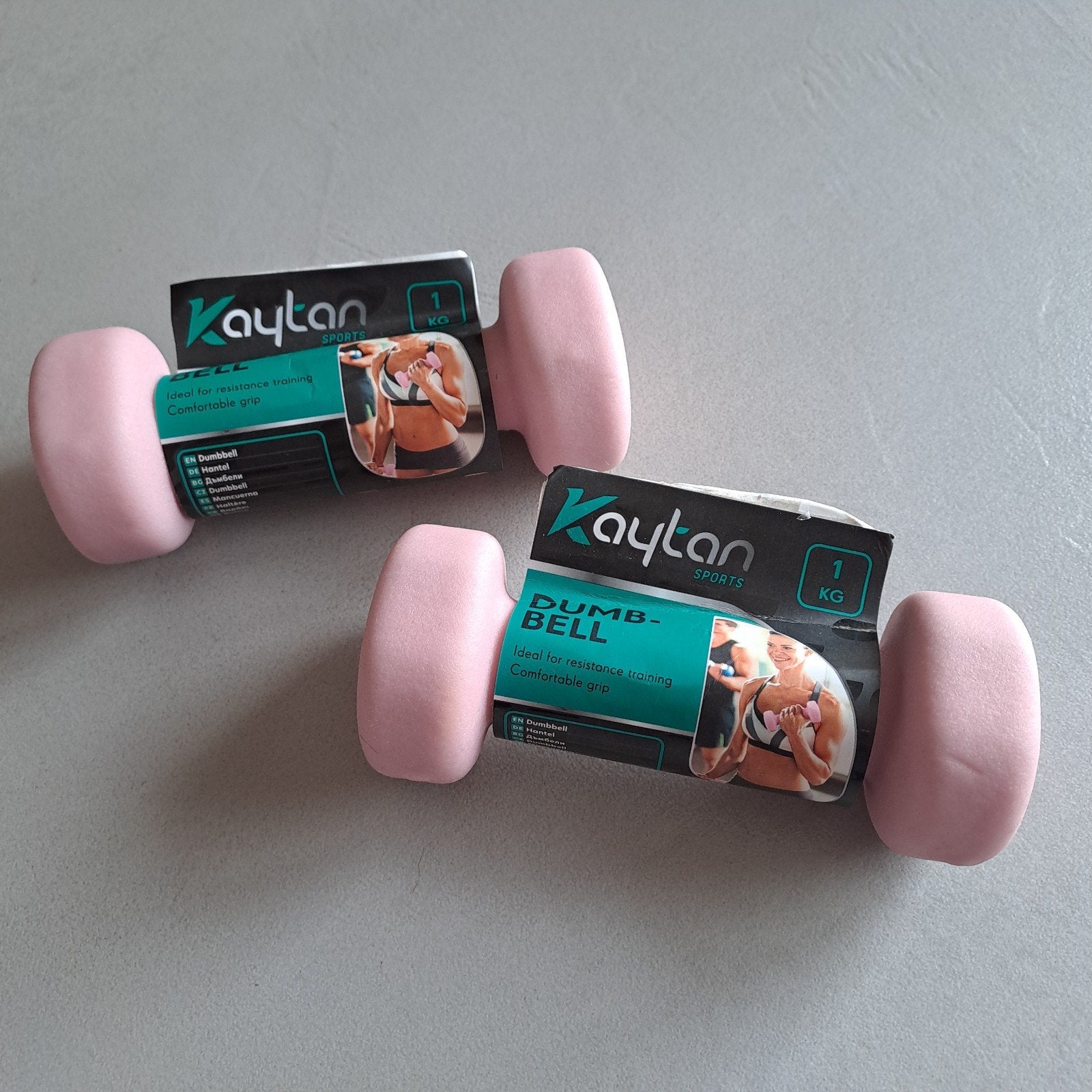 Kaytan sports Dumb-bell 2 halters van 1 kg (nieuw), Ophalen
