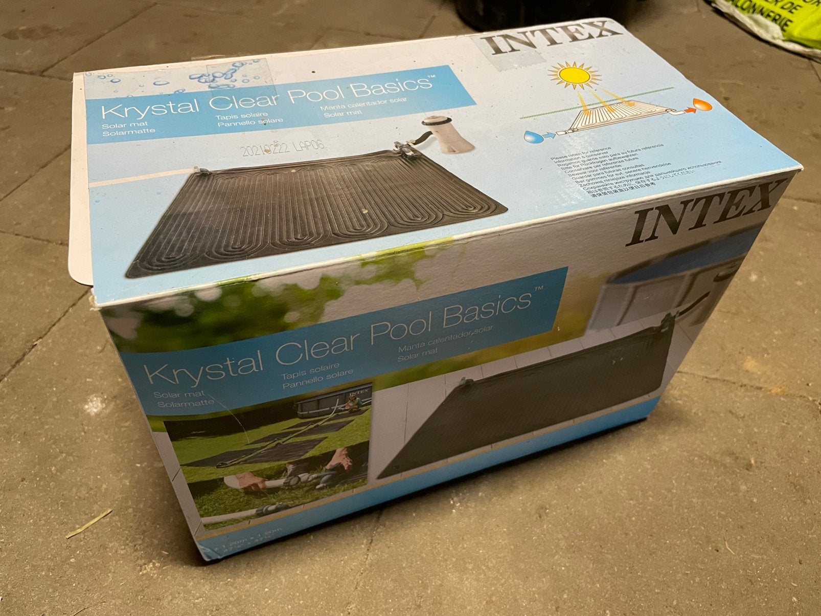 Intex solar warmtemat, Ophalen, Nieuw