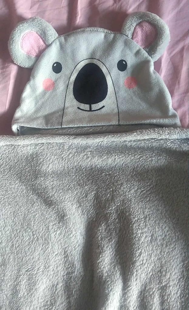baby badcape, Kinderen en Baby's, Ophalen of Verzenden, Overige typen