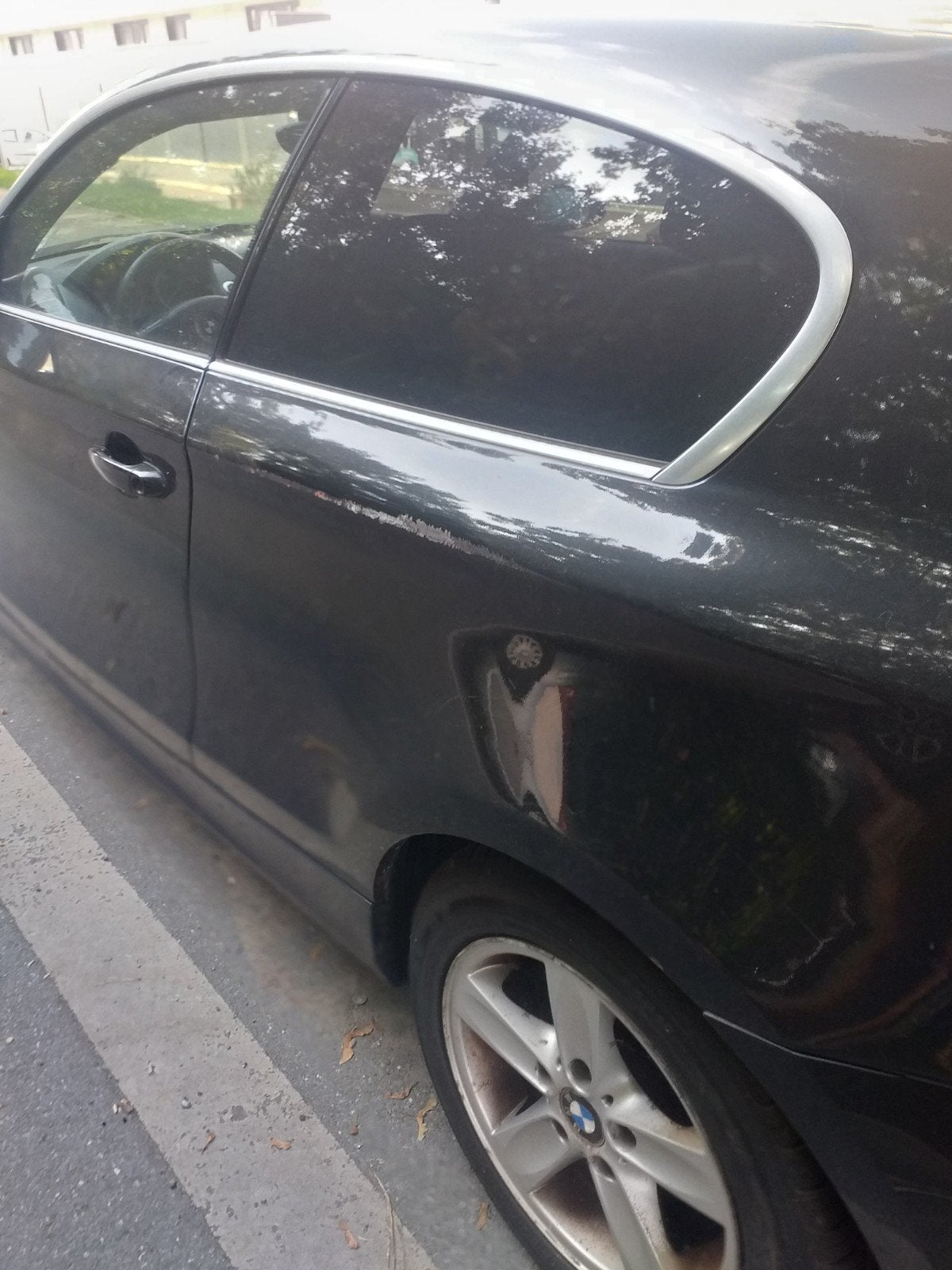 bmw 118d, Auto's, Zwart, Leder, Bruin, Particulier