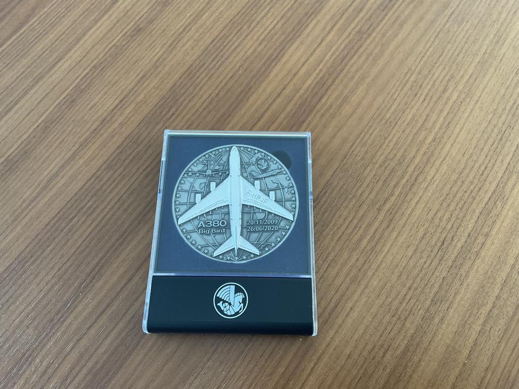 Originele Limited Edition A380 Medaille in echt zilver!, Verzamelen, Ophalen, Zo goed als nieuw