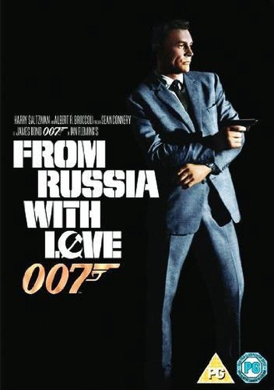 From Russia with love met Sean Connery. Slechts 2 euro., CD & DVD, DVD | Classiques, Anglais, 1960 à 1980, À partir de 12 ans