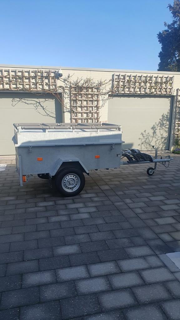 Zeer stabiele bagage aanhangwagen met fietsrek, Auto diversen, Ophalen