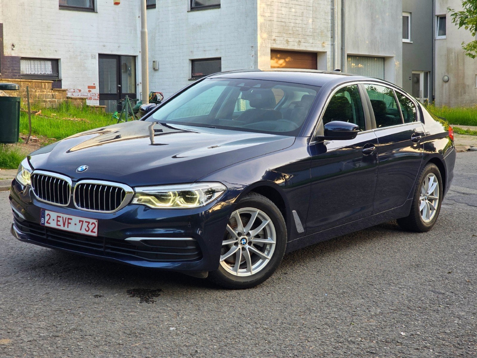 BMW série 5 G30 520d, Auto's, Euro 6, Blauw, 5 deurs, Particulier