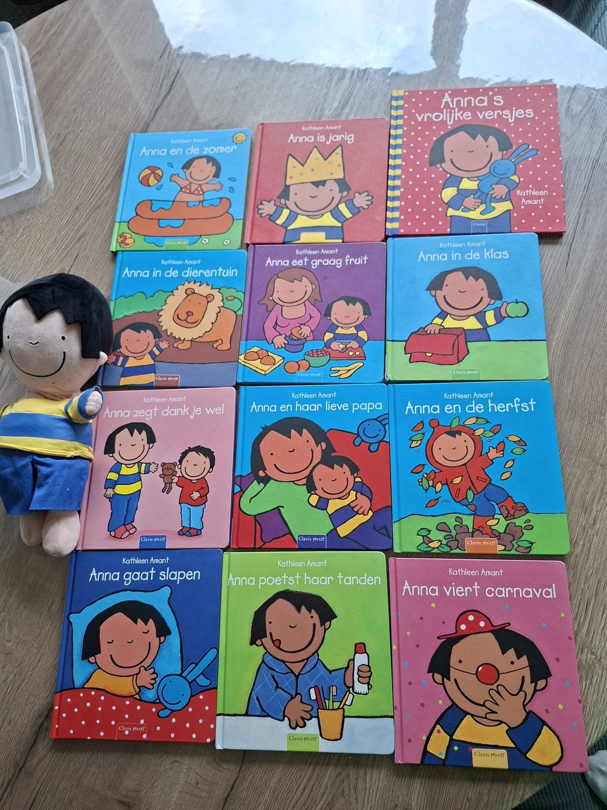 Anna prentenboeken set in zeer goede staat, Ophalen, Zo goed als nieuw