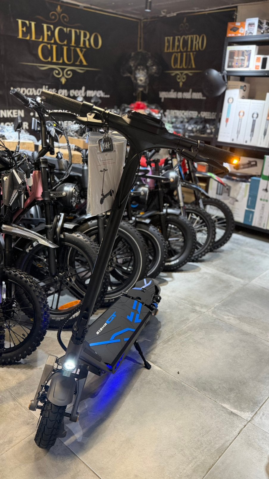 SIGMA GT ELEKTRISCHE STEP KRACHTIG, SPORTIEF & COMFORTABEL, Fietsen en Brommers, Ophalen of Verzenden, Nieuw