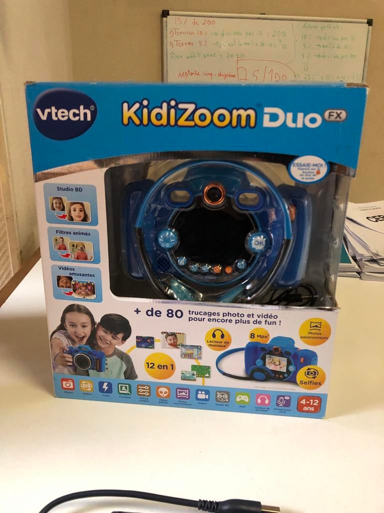 KidiZoom duo fix blauw, Ophalen of Verzenden, Zo goed als nieuw