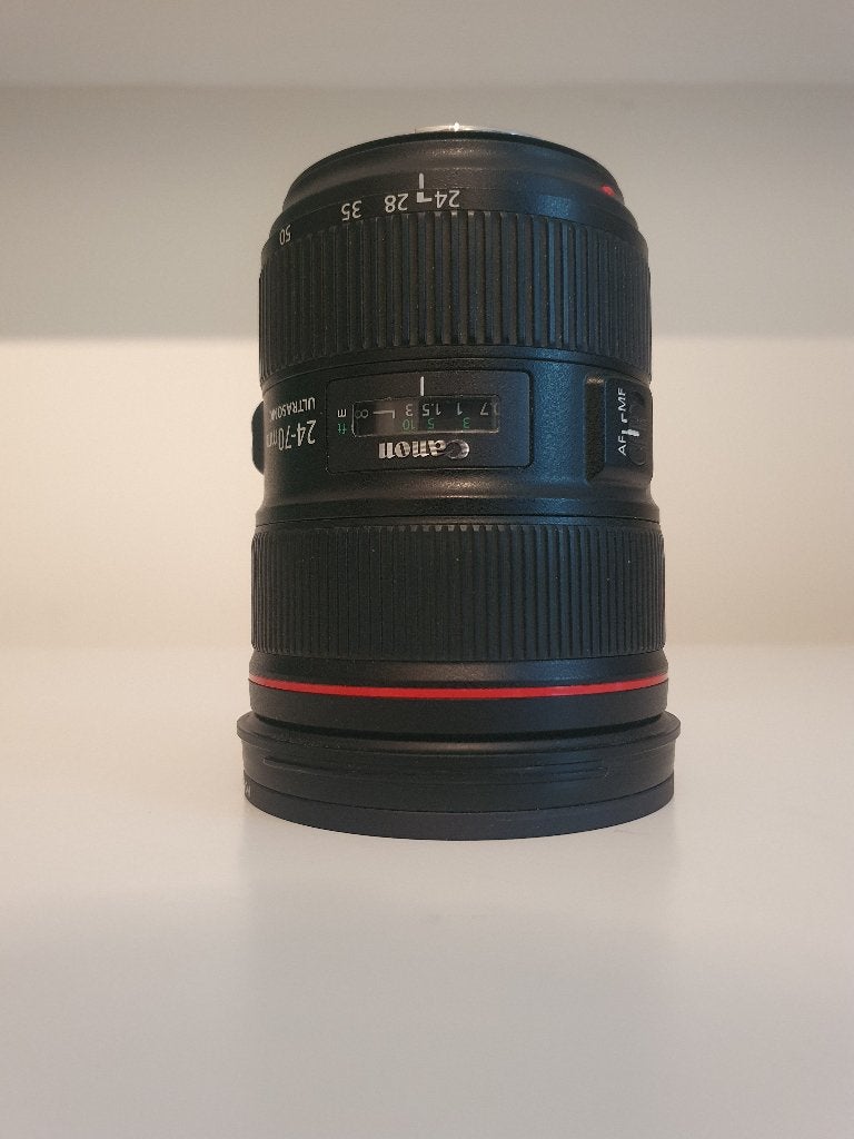 Objectif Canon EF 24-70mm f/2.8 L II USM, Audio, Tv en Foto, Fotocamera's Digitaal, Ophalen of Verzenden, Zo goed als nieuw, Canon
