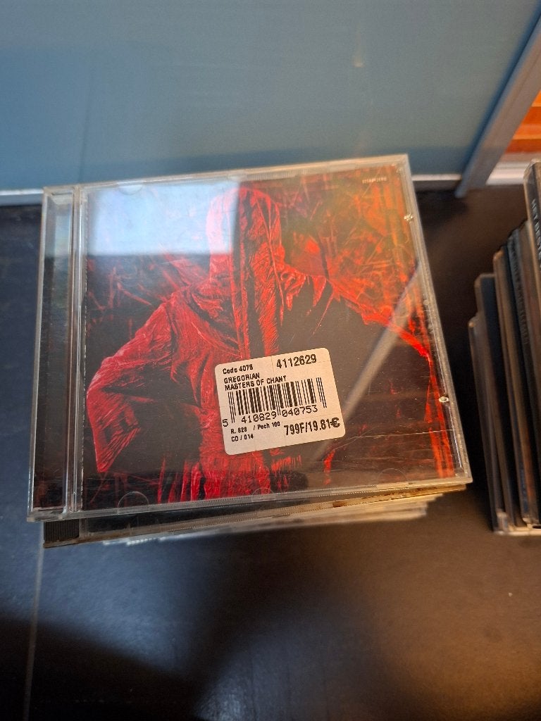 cd - gregorian - masters of chant, Overige genres, Ophalen of Verzenden, Zo goed als nieuw, Inclusief boekje