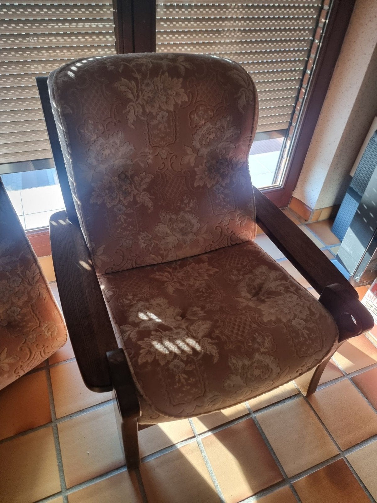 Zetel 3 zit en 1 zit met reserve kussens, Ophalen