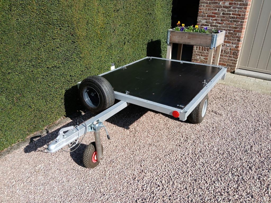 aanhangwagen 10 inch banden, Verzamelen, Geboortekaartjes en Visitekaartjes, Ophalen