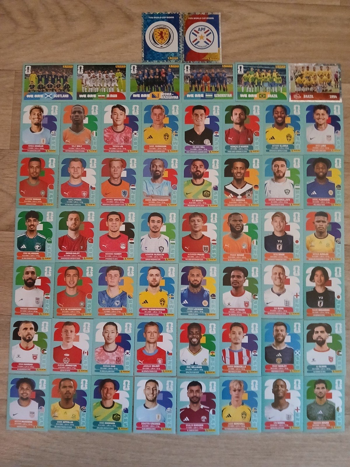 Voetbalstickers, Ophalen of Verzenden, Nieuw, Meerdere stickers