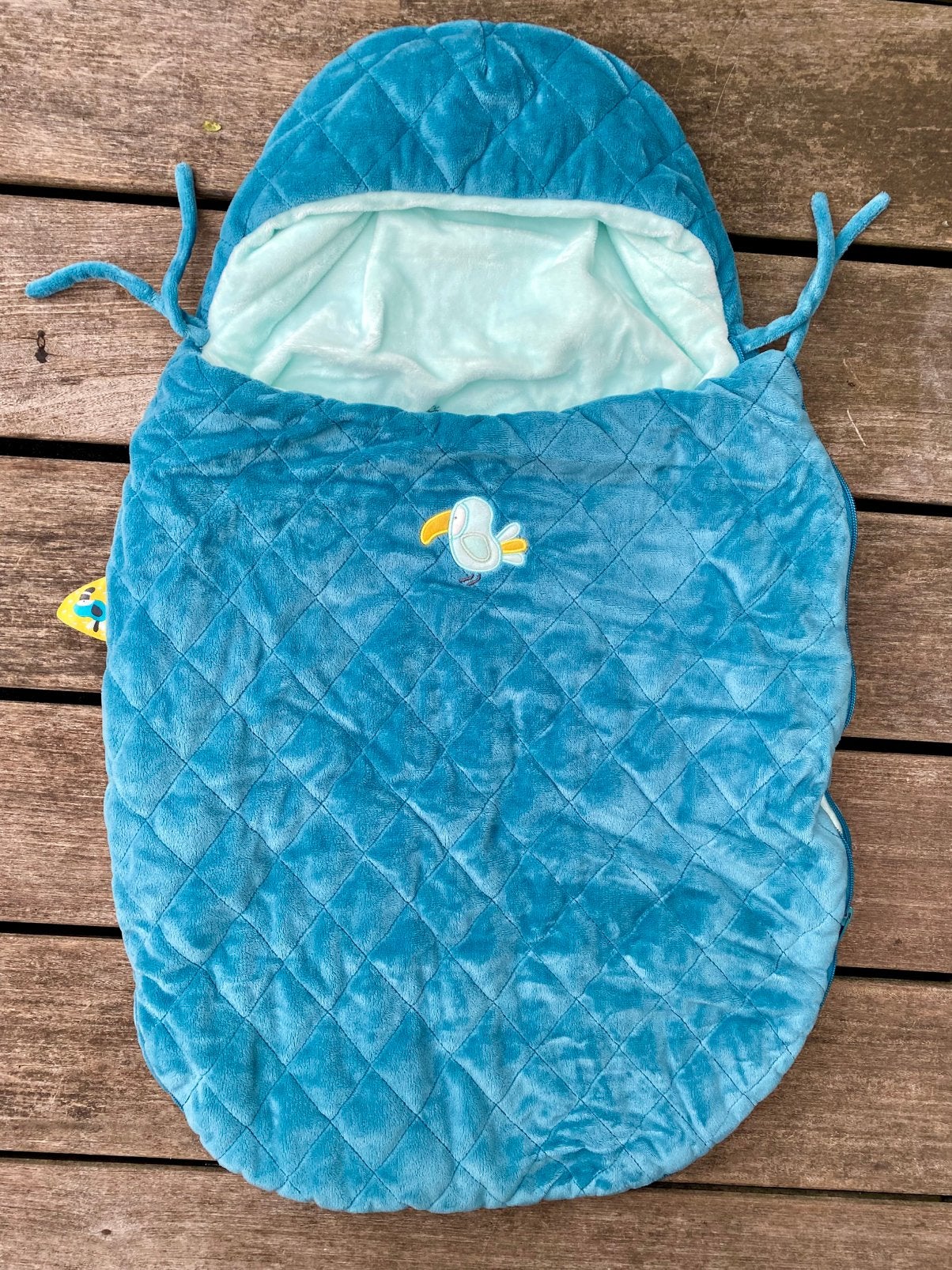 Voetenzakje Nattou, Enfants & Bébés, Couvertures, Sacs de couchage & Produits pour emmailloter, Enlèvement, Comme neuf