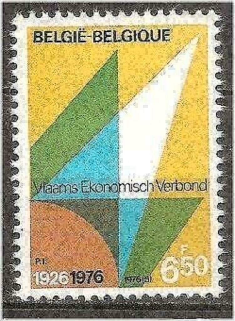 Belgie 1976 - Yvert 1794/OBP 1799 - Economisch Verbond (PF), Postzegels en Munten, Postzegels | Europa | België, Verzenden, Postfris