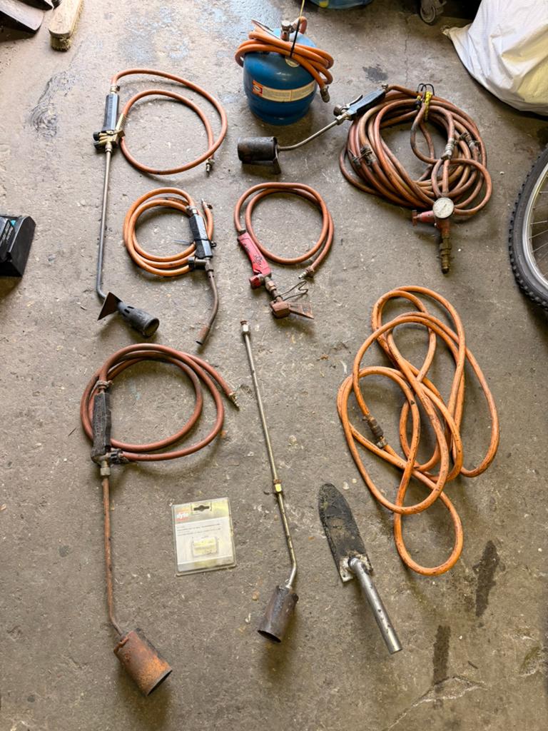 Gasbrander, Doe-het-zelf en Bouw, Ophalen, Zo goed als nieuw