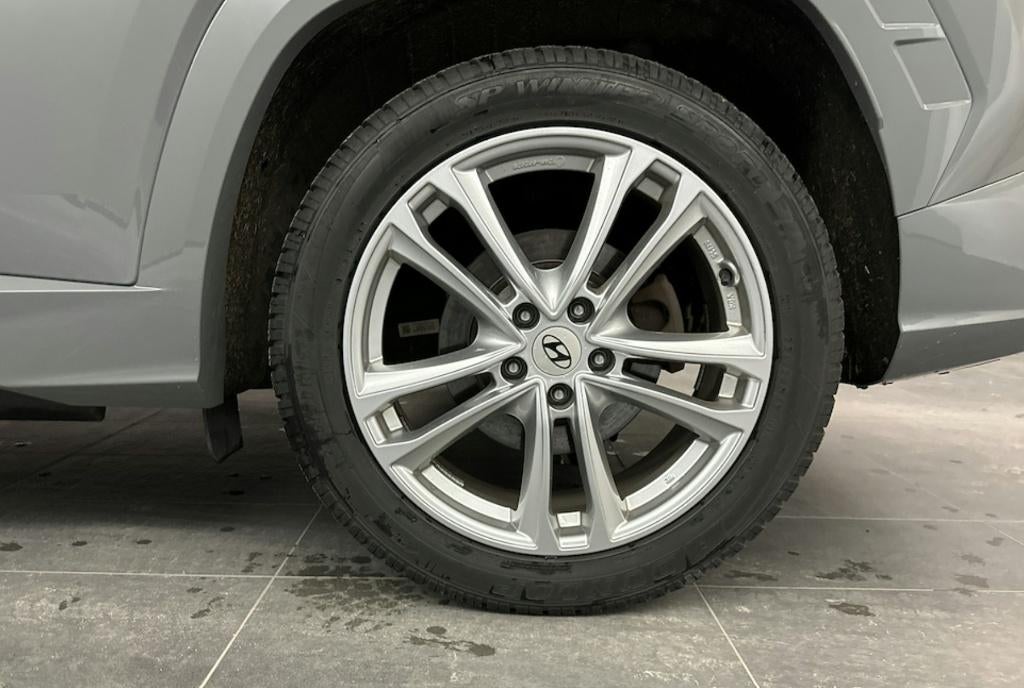 4x OEM Hyundai velgen met winterbanden, 19 inch, Gebruikt, Banden en Velgen, 235 mm