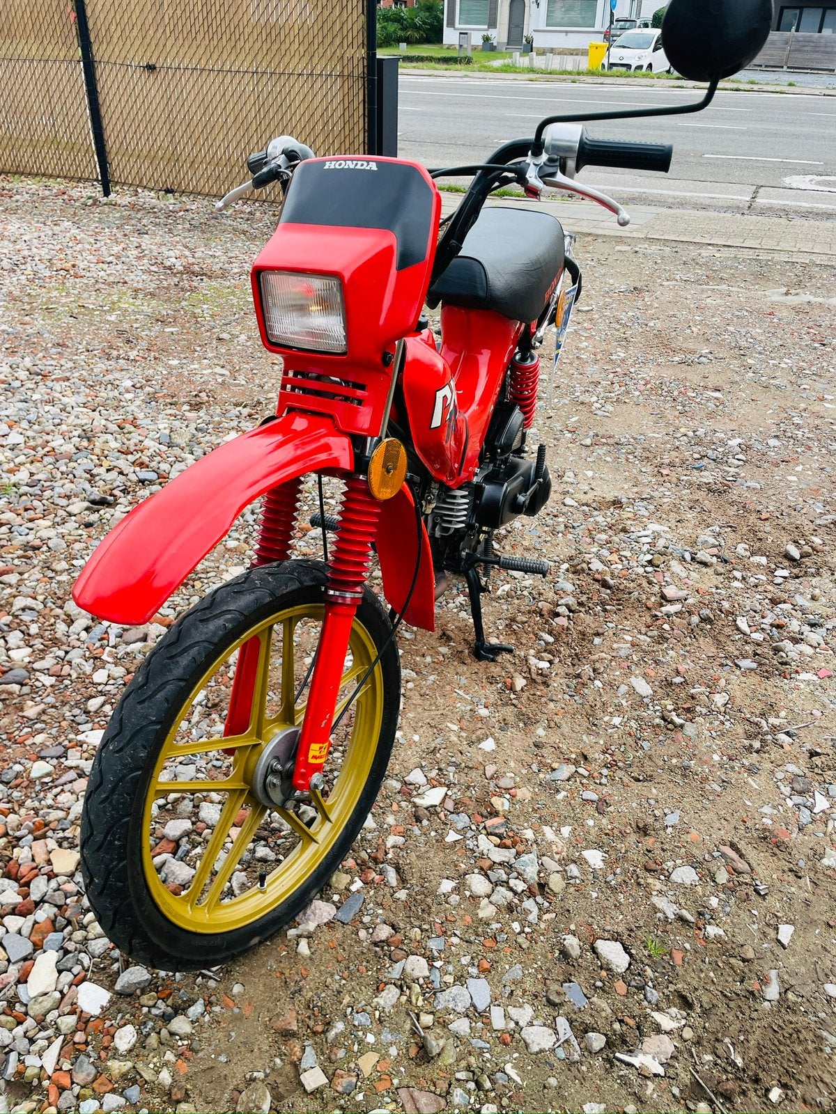 Honda px-r, Ophalen, Klasse A (25 km/u)