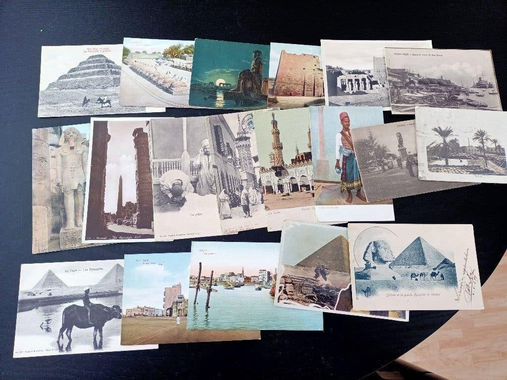 102 oude ZK Egypte, Verzamelen, Postkaarten | Buitenland, Ophalen of Verzenden