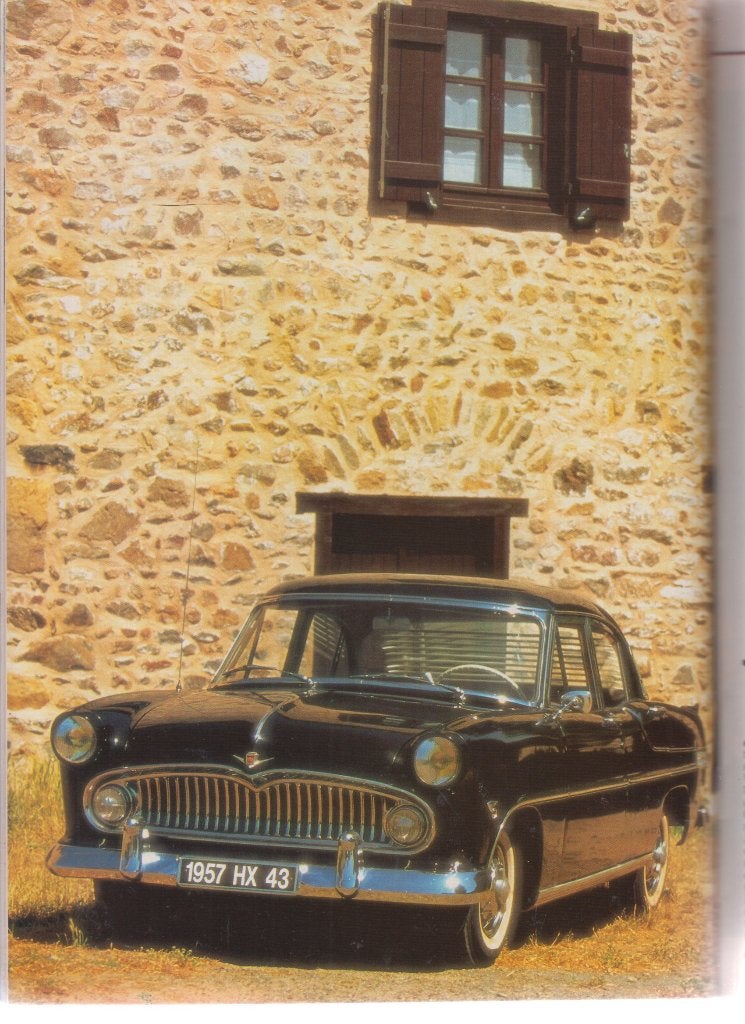 1956 Simca Régence classic car collection, Verzenden, Gelezen