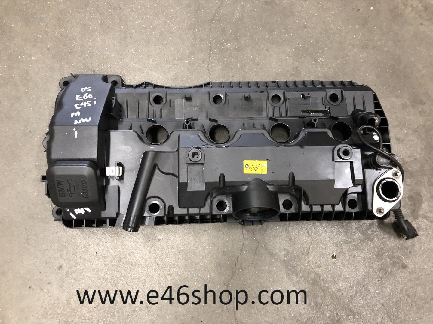 KLEPPENDEKSEL BMW 545i 2005 ZGAN, Autos : Pièces & Accessoires, Moteurs & Accessoires, BMW, Utilisé, Enlèvement ou Envoi