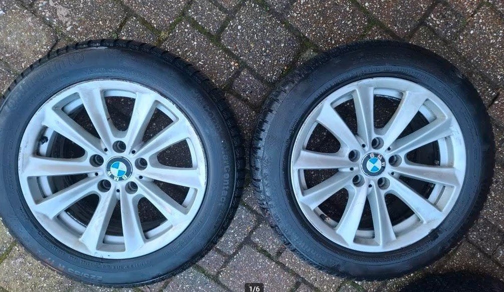 BMW WINTERSET 17 INCH, Auto-onderdelen, Banden en Velgen, Ophalen, Velg(en), 17 inch, Winterbanden