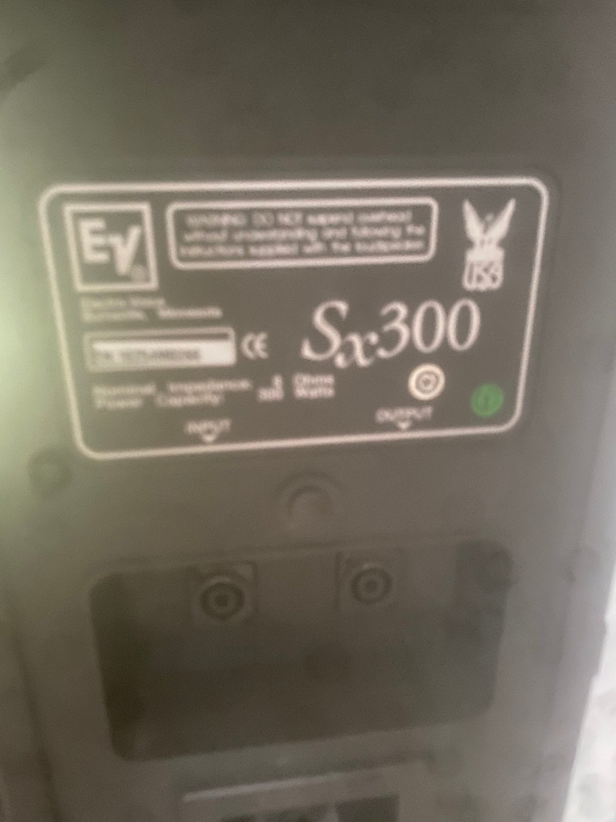 Enceintes eletro voice sx300, Ophalen, Zo goed als nieuw