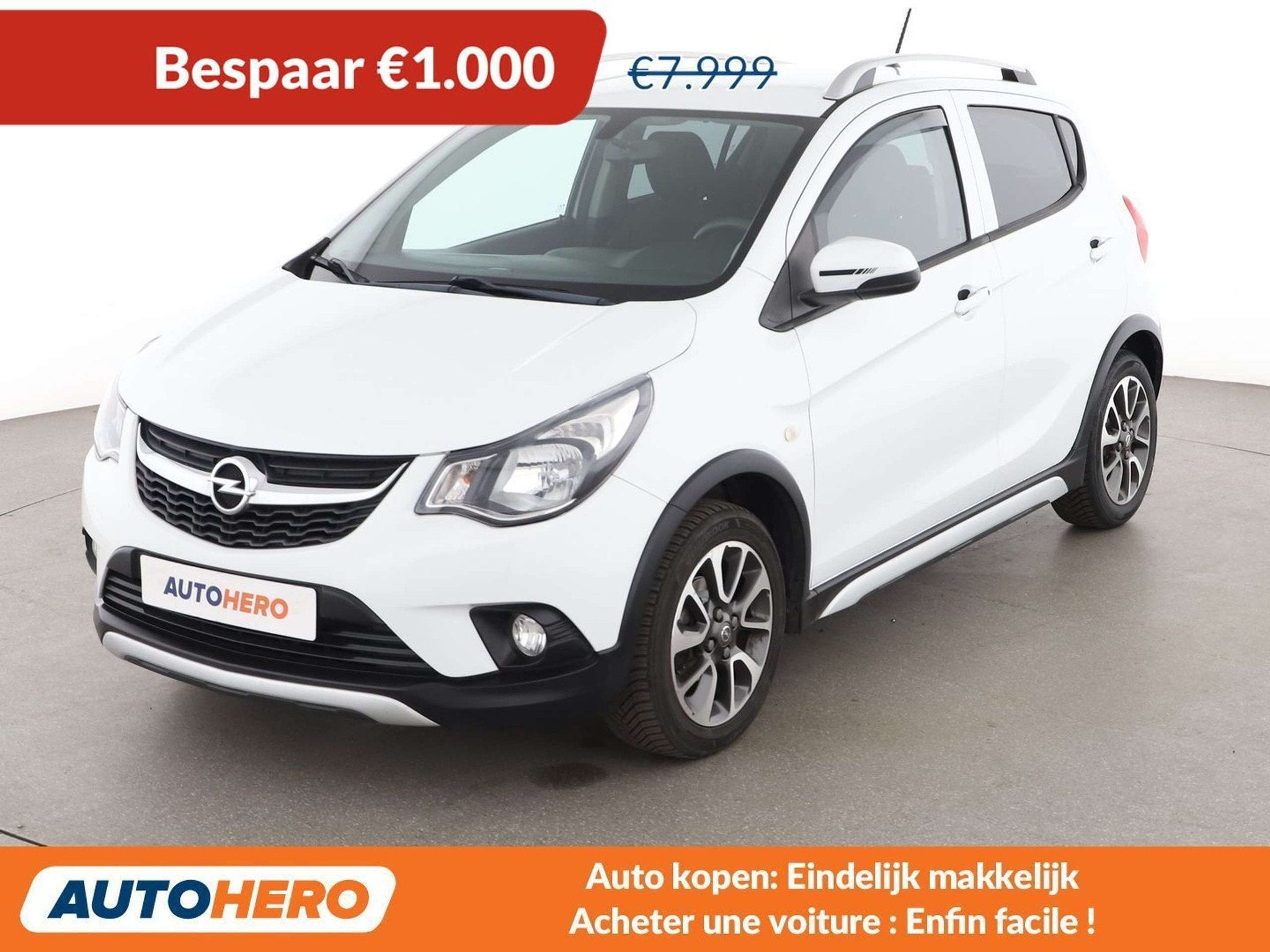 Opel KARL 1.0 Rocks (année de construction 2018), Autos, Achat, Euro 6, 939 kg, https://public.car-pass.be/vhr/b1629648-abf8-493b-aa95-ec20c88776a0