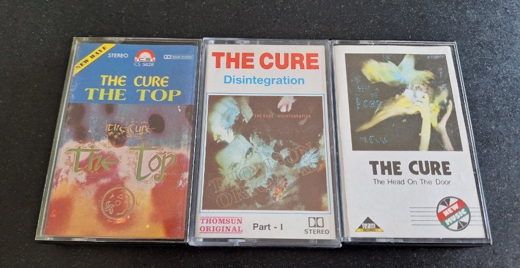 3 x unofficial K7 The Cure, Cd's en Dvd's, Cassettebandjes, Ophalen of Verzenden, Gebruikt, Rock en Metal, Origineel