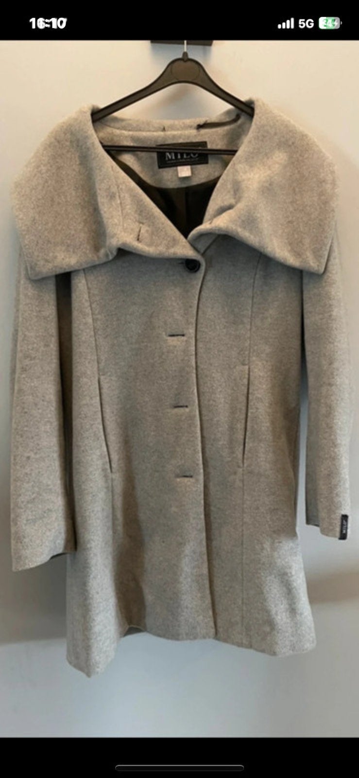 Lange jas maat 38, Kleding | Dames, Ophalen, Zo goed als nieuw