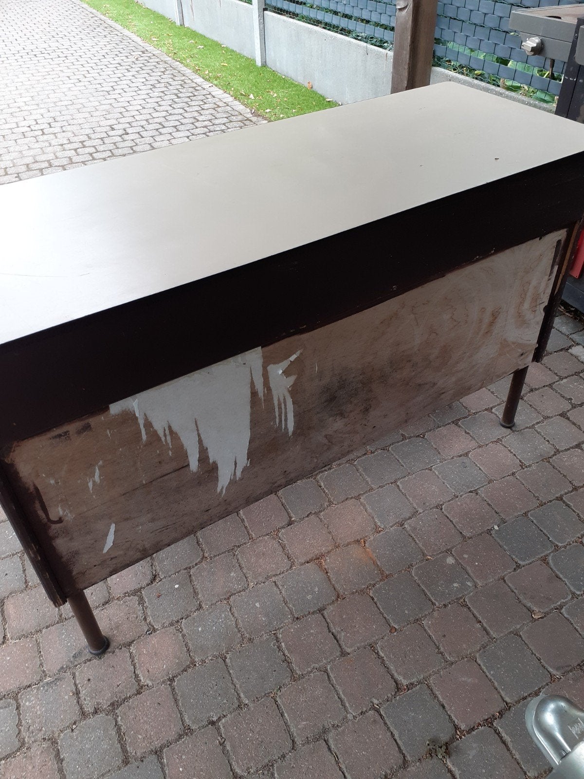 oude lessenaar, Ophalen, Gebruikt, Schoolbureau
