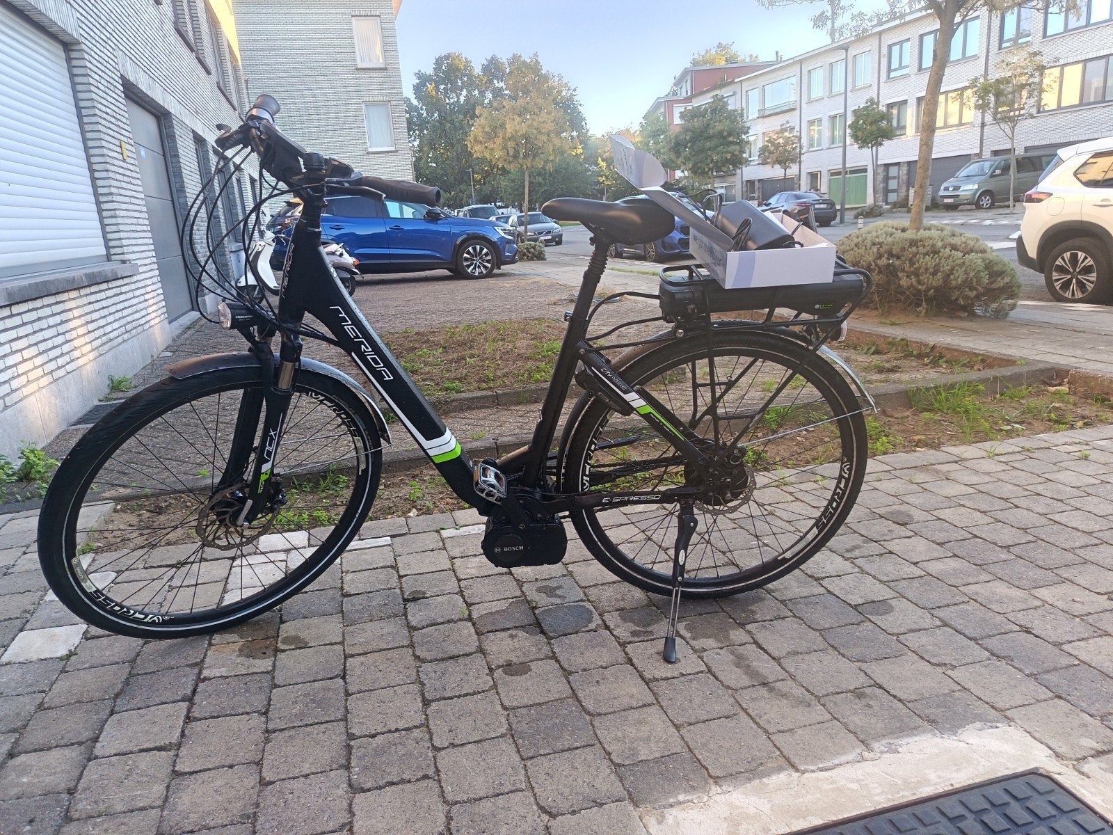 Vélo électrique Merida City, Enlèvement, Utilisé, 30 à 50 km par batterie, Autres marques