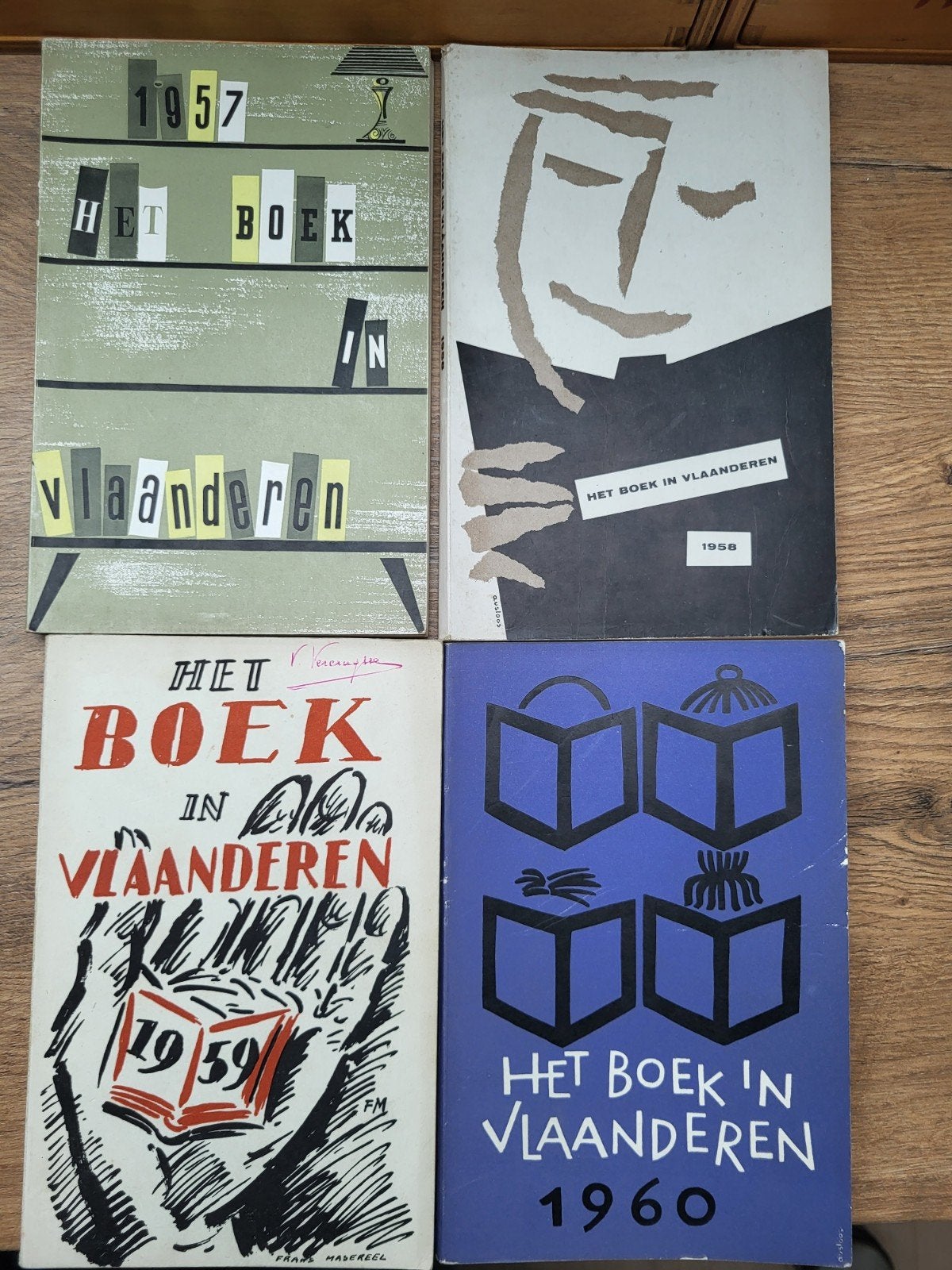 Het boek in Vlaanderen 1957 t. e. m. 1960, Ophalen of Verzenden, Gelezen