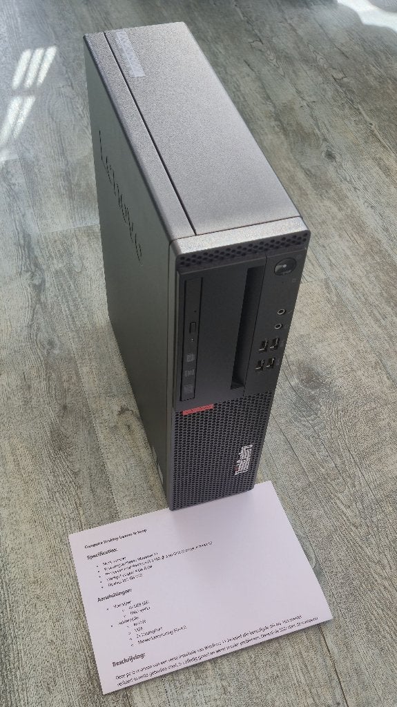 Desktop PC - Windows 11 - 265 GB SSD, 256 GB, Comme neuf, SSD, Intel Core i3