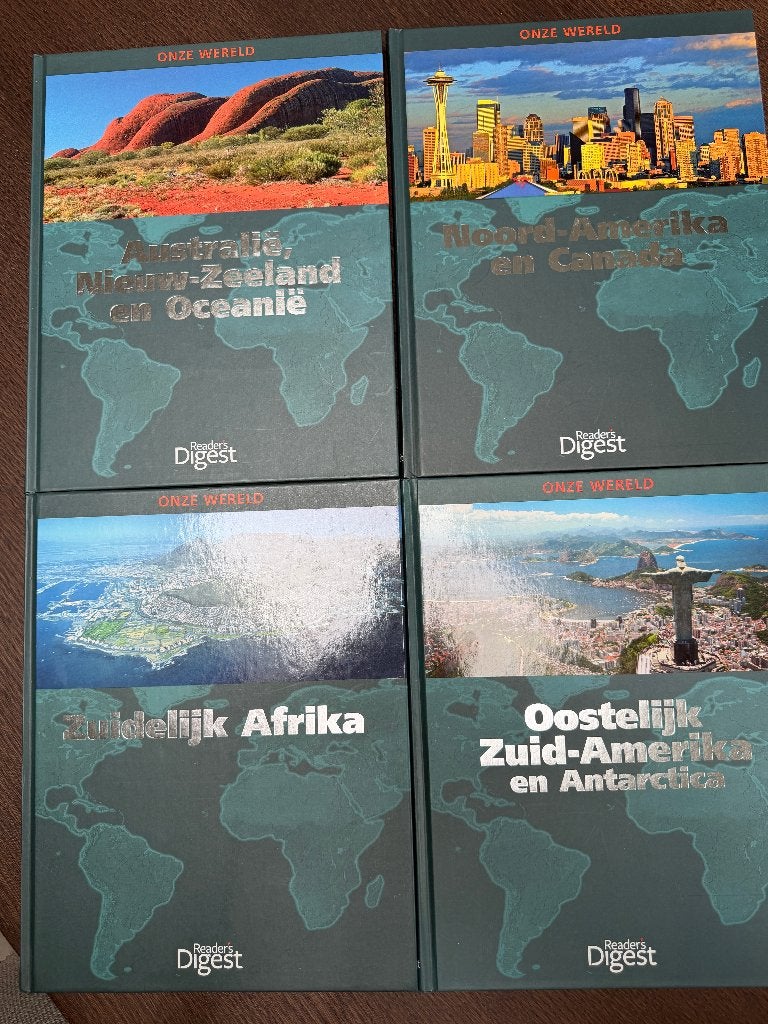 Onze wereld - 4 boeken, Livres, Nature, Enlèvement ou Envoi, Comme neuf