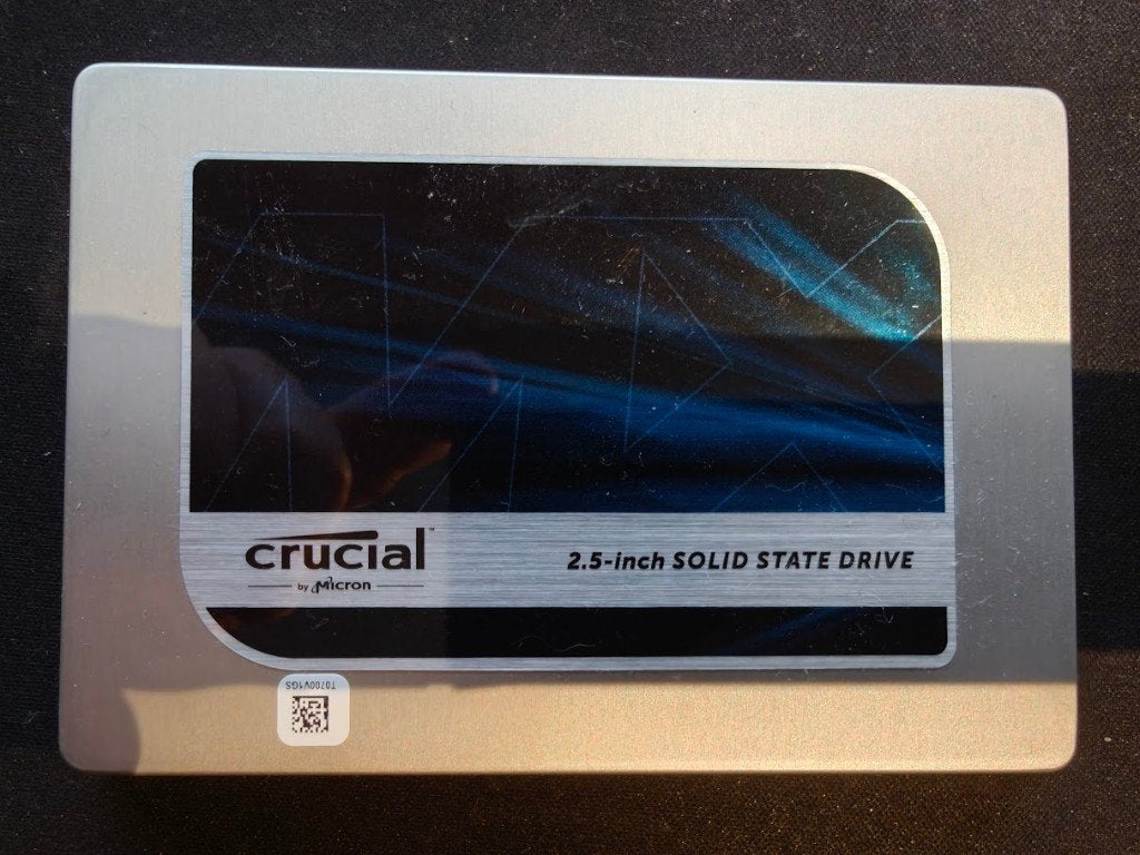 Crucial MX200 250GB SATA SSD – 97%, Intern, Gebruikt, Verzenden, CRUCIAL